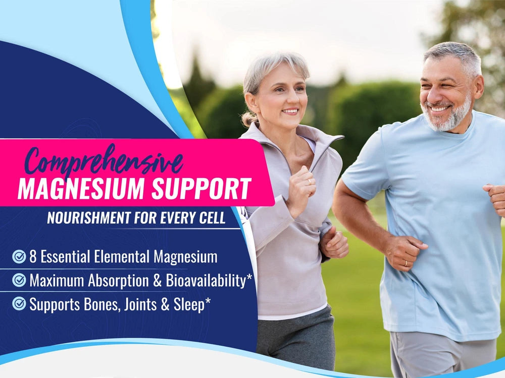 Complejo de Magnesio de Amplio Espectro para Recuperacion Muscular