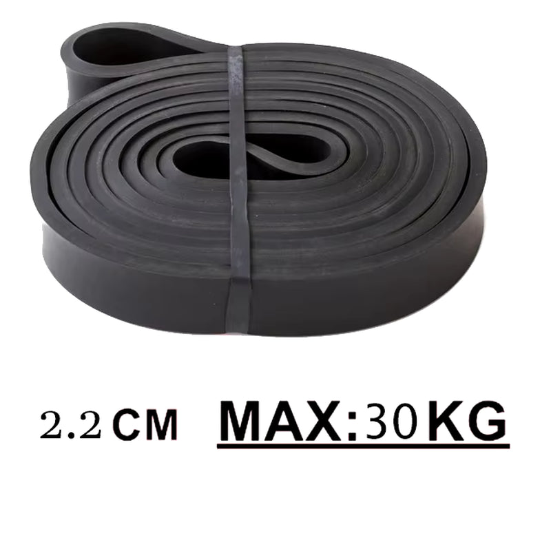 Resistance Band Heavy Duty Latex Sports Elastic Belt Pull up Assist Bands for Pilates Workout Out Fitness Shape Body Home Gym